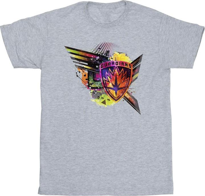Produktbild Guardians Of The Galaxy Abstract Shield Chest TShirt (XL)