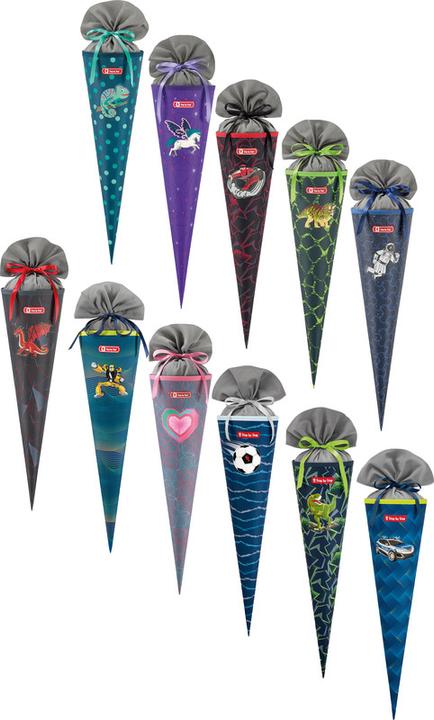 Produktbild Step by Step Schultüte,mit eingenähtem Bändchen (67 cm, 1 x)
