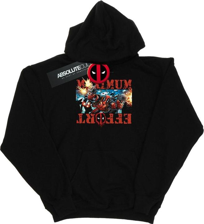 Deadpool Maximum Effort Kapuzenpullover (XXL)