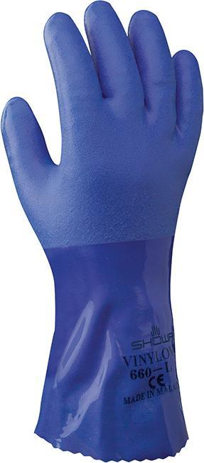 Actual product image Showa 660 PVC Gauntlet, 9 (9, L)