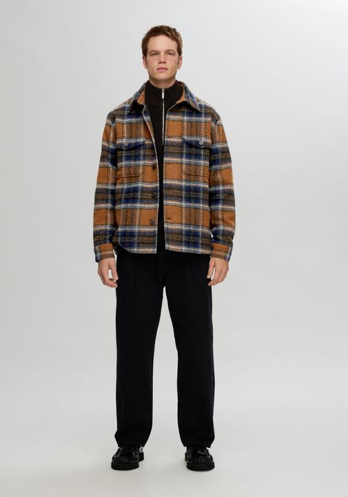Image du produit Selected Homme Shacket à carreaux (XL)