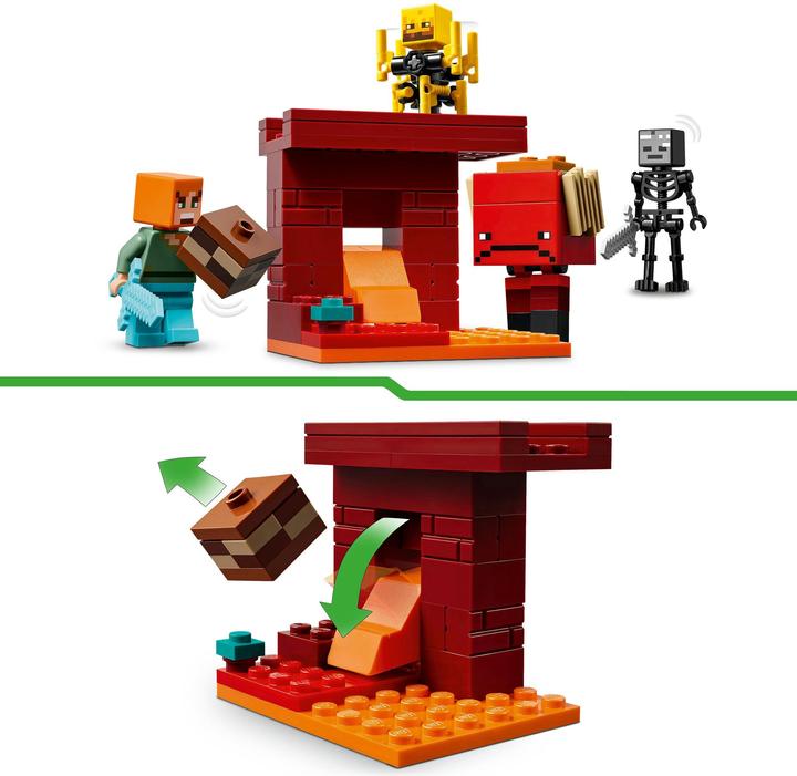 Produktbild LEGO Das Lava-Duell im Nether (21266, LEGO Minecraft)