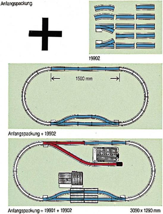 Actual product image LGB Railway station track set (Track G)