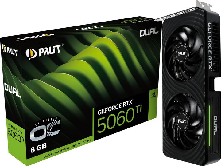 Actual product image Palit VGA RTX5060TI 8GB Dual OC (8 GB)