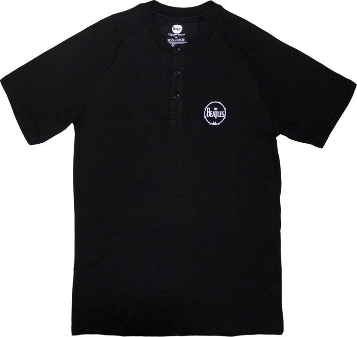 Image du produit The Beatles Mini Drum Logo 3 Button Collar Raglan 1 (XL)