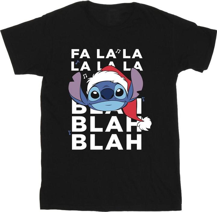 Image du produit Disney - T-shirt LILO AND STITCH CHRISTMAS BLAH BLAH BLAH - Garçon (152, 158)