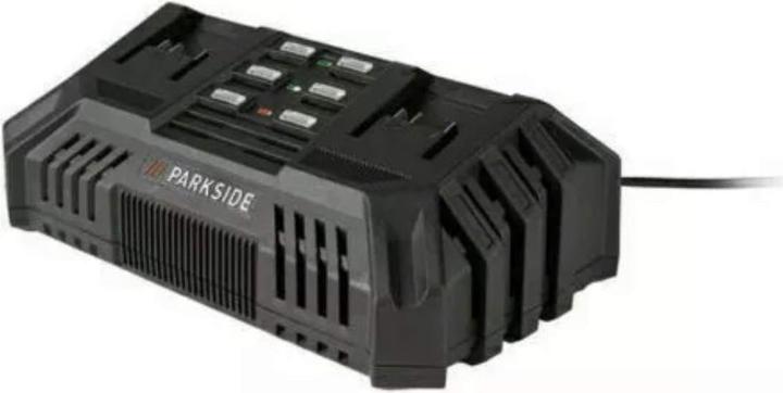 Produktbild Parkside Doppelakku Schnellladegerät (20 V)