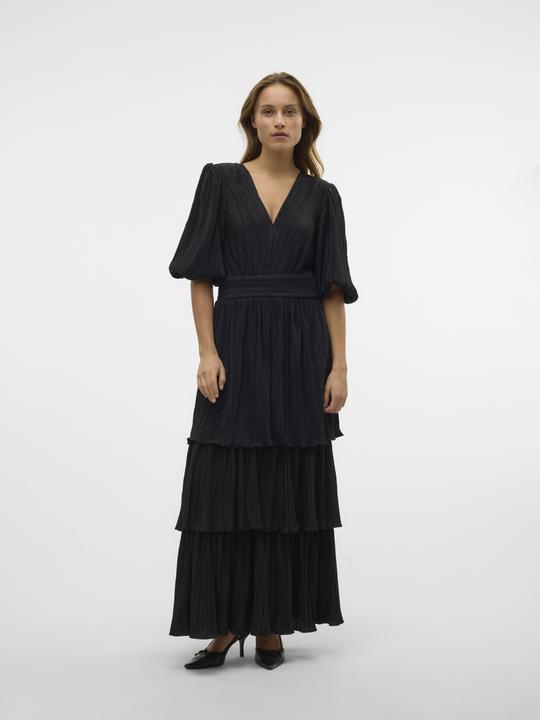 Actual product image Vero Moda Vmkaja 2/4 Maxi Plisse Dress Exp (XS)