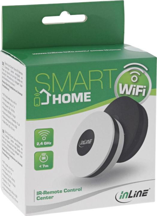 Image du produit InLine Contrôleur TV IR SmartHome blanc (Télécommande universelle, Infrarouge)