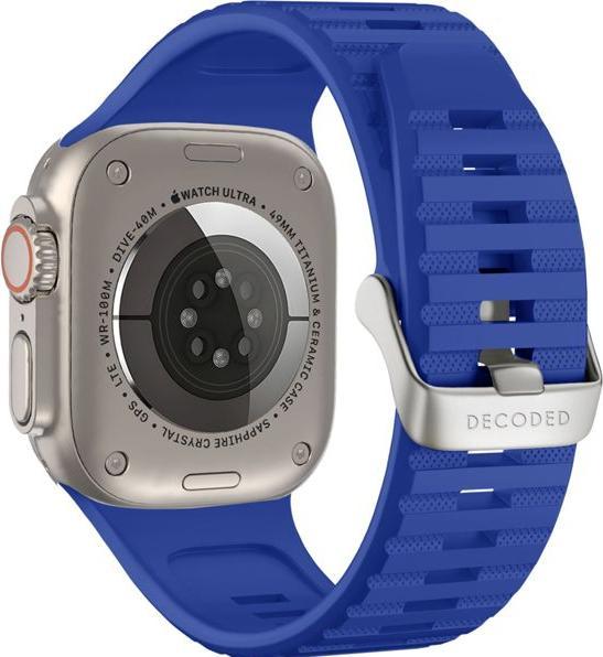 Immagine prodotto Decoded Cinghia di trazione ultra in silicone 42/44/45/49mm Galc Blue (Silicone liquido (LSR), 44 mm)