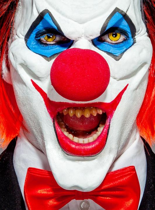 Produktbild Maskworld Crow Clown Monatslinsen, Fasching Kontaktlinsen - Clown Crow Monatslinsen, Fasching Kontaktlinsen (Gelb)
