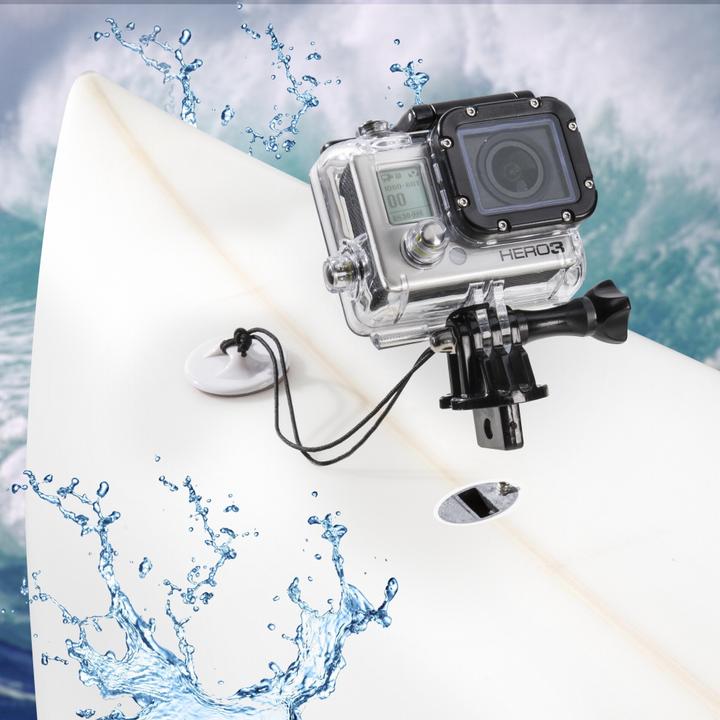Image du produit mantona Surfez sur GoPro (Héros 7, Héros 6, héros 5, Héros 4, Héros 3, Héros 2)