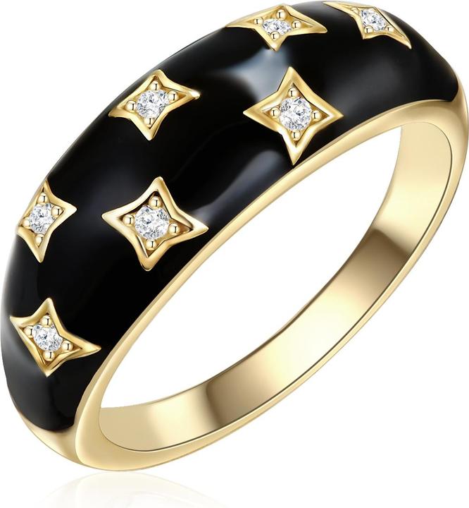 Produktbild Glanzstücke München Damen Sterling Silber Zirkonia gelbgold - 26701 (54, 925 Silber)