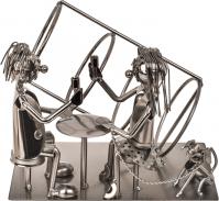Image du produit Ootb Porte-bouteille en métal, amoureux VIII