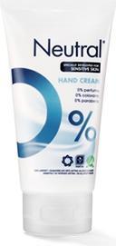 Actual product image Neutral 0%, Cream, Sensitive skin, Cleansing, Hydrating, Moisturizing, 75 ml, Tube, Dye, Paraben (75 ml)