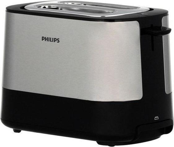 Philips Viva Collection HD2635/90 toaster 2 slice(s) Black, Titanium