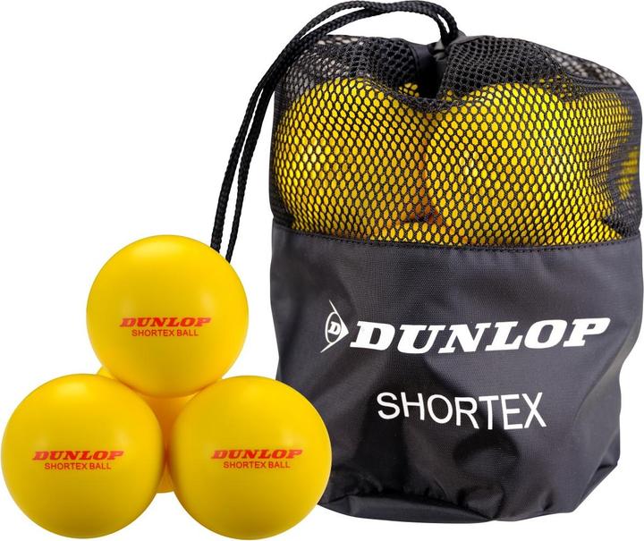 Actual product image Dunlop Tennis balls SHORTEX 12pcs