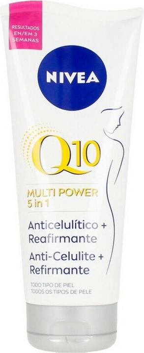NIVEA Q10 + Multi Power 5 In 1 Anti-Cellulite + Firming Gel-Cream 200ml (Körpercreme, 200 ml)