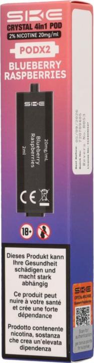 Actual product image SKE 4in1 POD 2x (Raspberry, Bilberry)