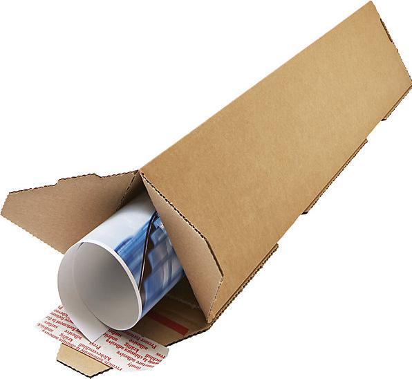 Produktbild eurokraft basic Versandhülse dreieckig (5 x)