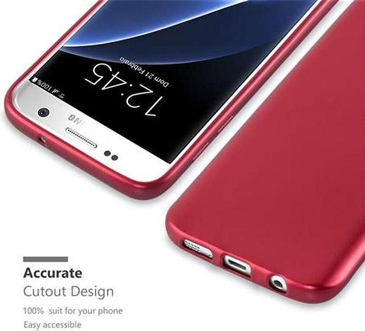 Image du produit Cadorabo Couverture métallique mate TPU (Samsung Galaxy S7)