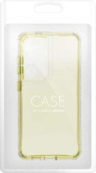 Image du produit OEM Back panel cover MATRIX CLEAR Case for SAMSUNG S25 yellow (Samsung Galaxy S25)