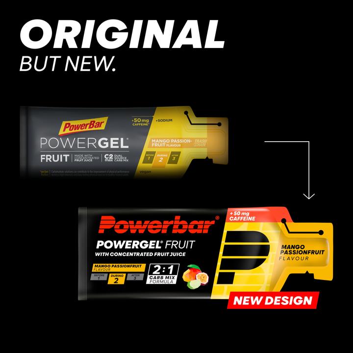 Immagine prodotto Powerbar Powergel (Mango, Frutto della passione, Caffeina, 24 pz., 984 g)