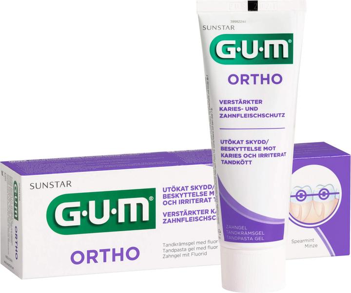 Image du produit GUM SUNSTAR Ortho Zahnpasta (75 ml)