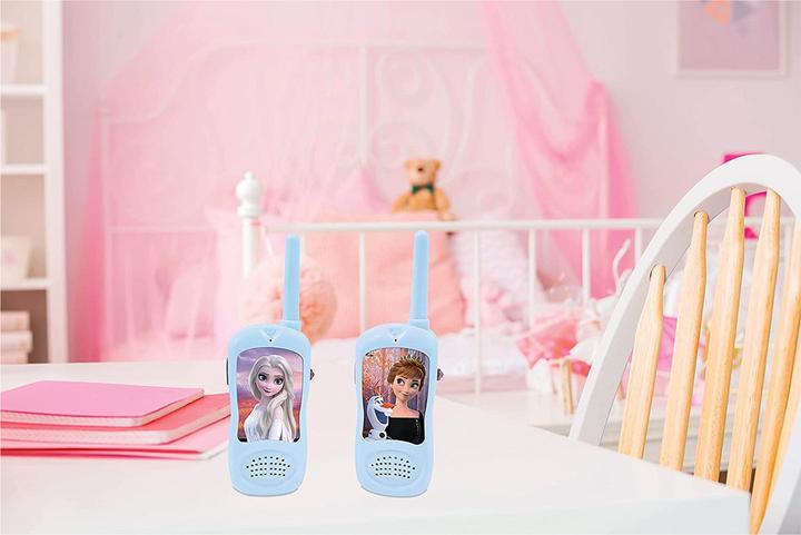 Actual product image Lexibook Disney Frozen adventure set with 2 walkie talkies up to 120m range, binoculars, torch, compass