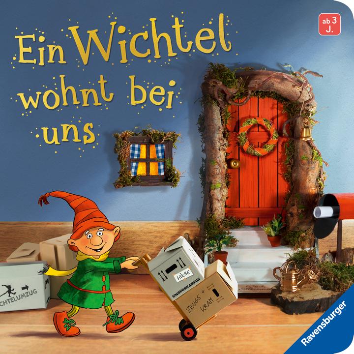 Actual product image Ravensburger An elf lives with us (German)