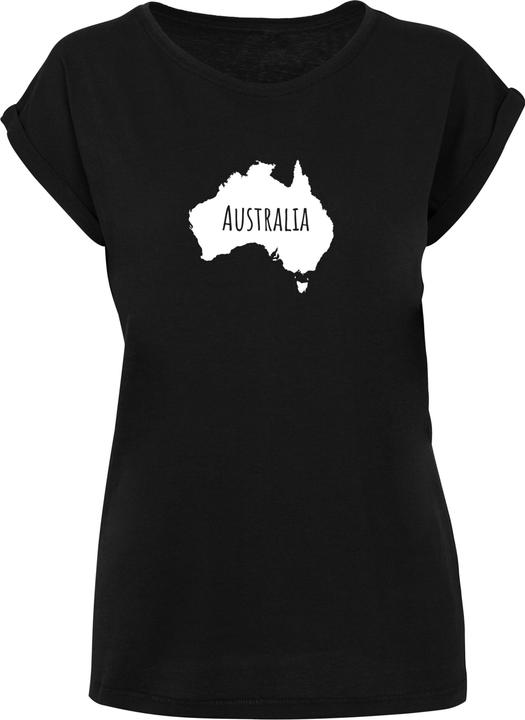 Produktbild Merchcode Ladies Australia X Extended Shoulder Tee - 116405 (S)