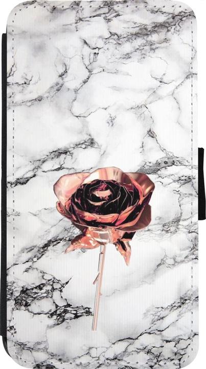 Produktbild PhoneLook Hülle Wallet schwarz Marble Rose Gold (Apple iPhone 11 Pro)