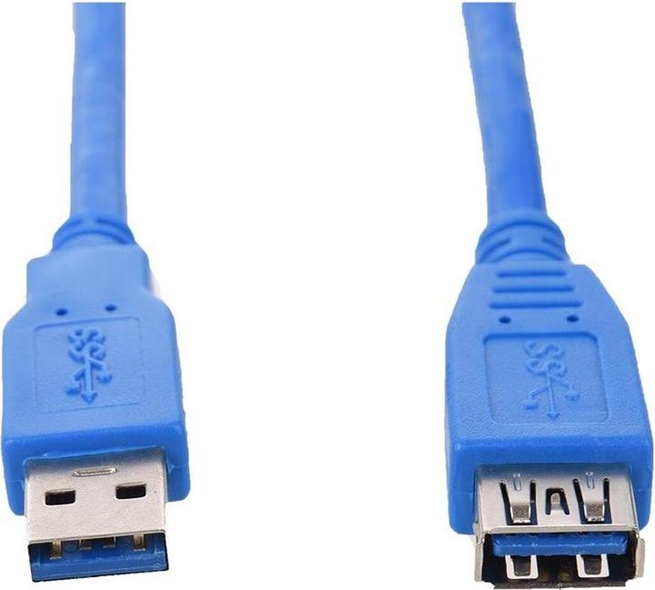 Produktbild Blow CABLE USB A -A 3.0 1.5M BLUE 66-045 (1.50 m, USB 3.0)