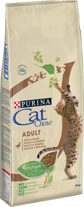 Image du produit Purina Cat Chow Adult Rich in Duck 15kg (Adulte, 15000 g)