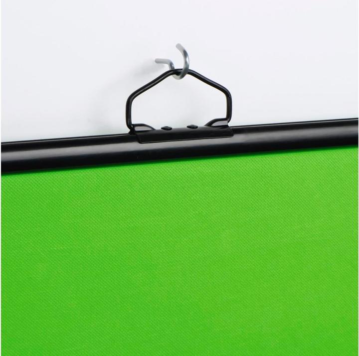 Produktbild Hama Green Screen Hintergrund mit Stativ, 180 x 180 cm, 2in1 (180 cm, 270 cm)