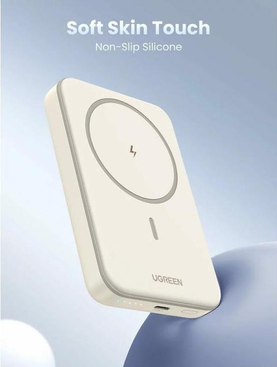 Produktbild Ugreen Mini Powerbank Wireless with MagSafe (10000 mAh, 20 W, 37 Wh)