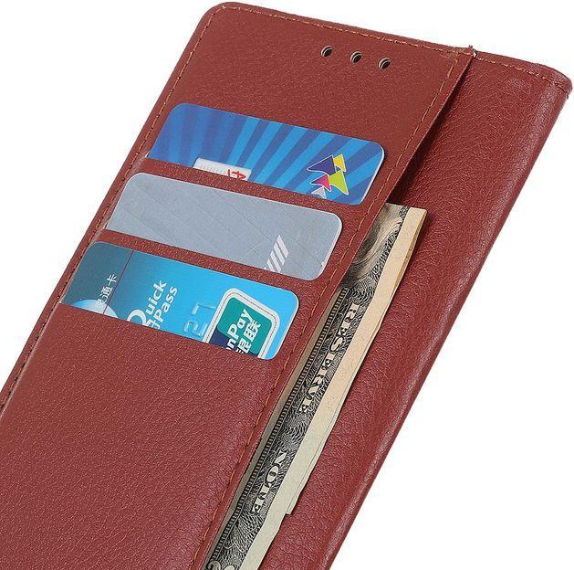 Actual product image MU Classic Litchi Leather Bookcover Series (Oppo A94)