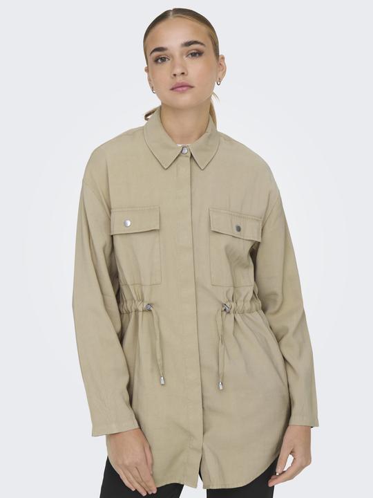 Actual product image Only Fly-away collar coat jacket (M)