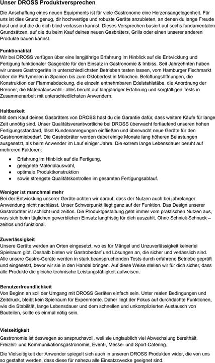 Produktbild ChattenGlut Gasbräter 2-flammig mit Rost (9 kW)