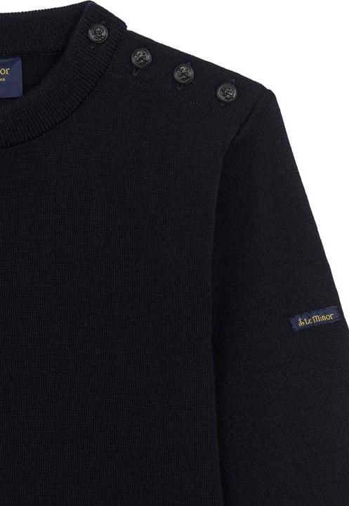 Produktbild Le Minor Pullover aus Merinowolle mit Rundhalsausschnitt (S)
