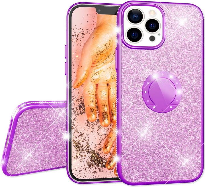 Immagine prodotto Nalia Anello Glitter Silicone Cover (Apple iPhone 13 Pro)