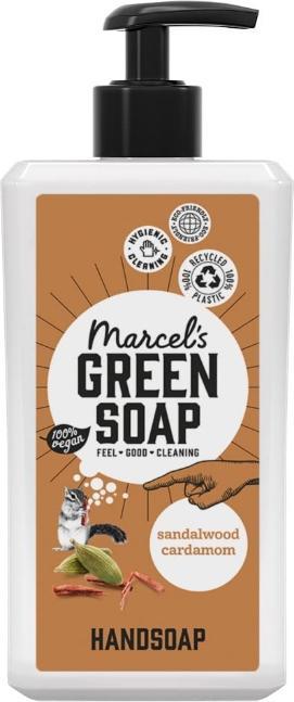 Actual product image MGA Marcel's Green Soap, Sandalwood & Cardamom, Soap, 500 ml (Liquid soap, 500 ml)
