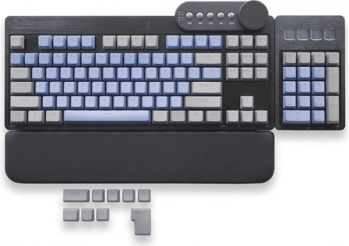 Actual product image Mountain Dolomite B Backlit Keycap set