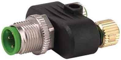 Produktbild Murr Elektronik Murrelekt. T-Stück M12St. auf M12 Bu. 7000-41121-0000000