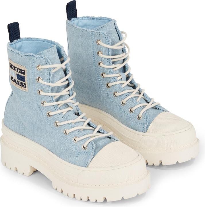 Produktbild Tommy Hilfiger Damenschuhe TJW Foxing Denim Boot Jeans (38)