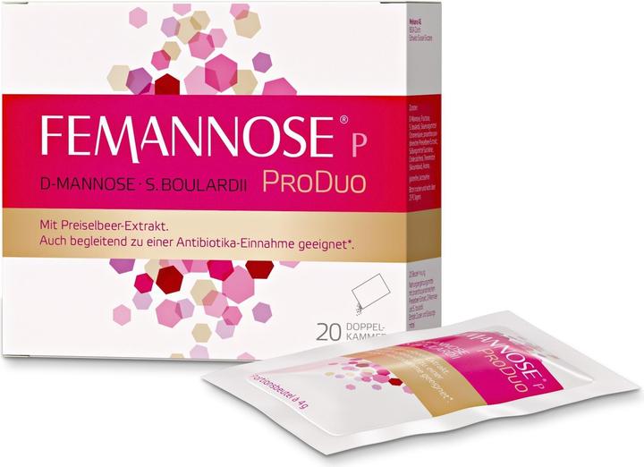 Produktbild Femannose P ProDuo (20 Stück, Beutel, 500 g)