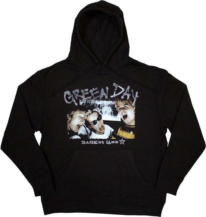 Green Day Basket Case Star Kapuzenpullover