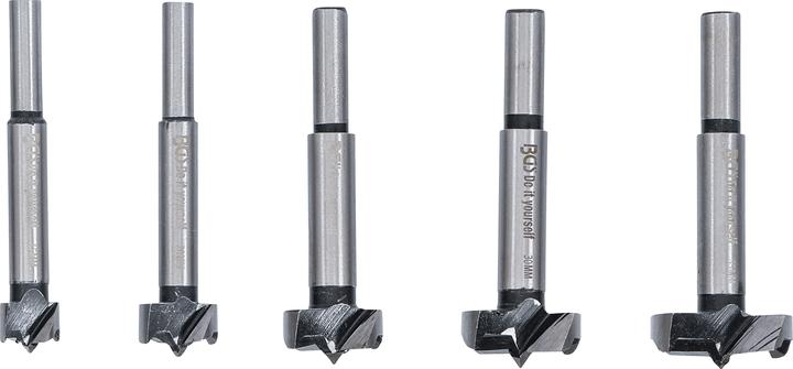 Actual product image BGS Forstner bit set (25 mm, 20 mm, 30 mm, 15 mm, 35 mm)