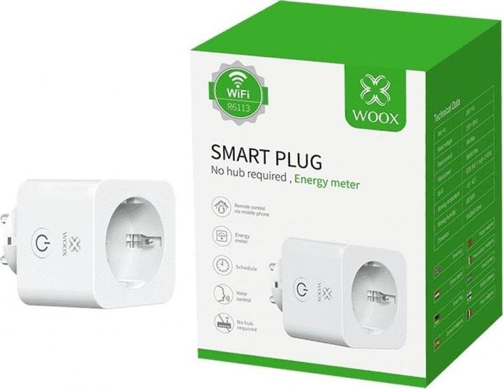 Produktbild Woox R6113.04 WLAN Steckdose m. Strommessung weiss