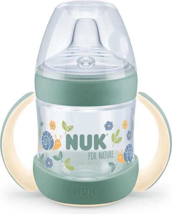 Immagine prodotto NUK biberon for Nature realizzato in materiale sostenibile*, supporto per labbra extra largo e morbido (150 ml)